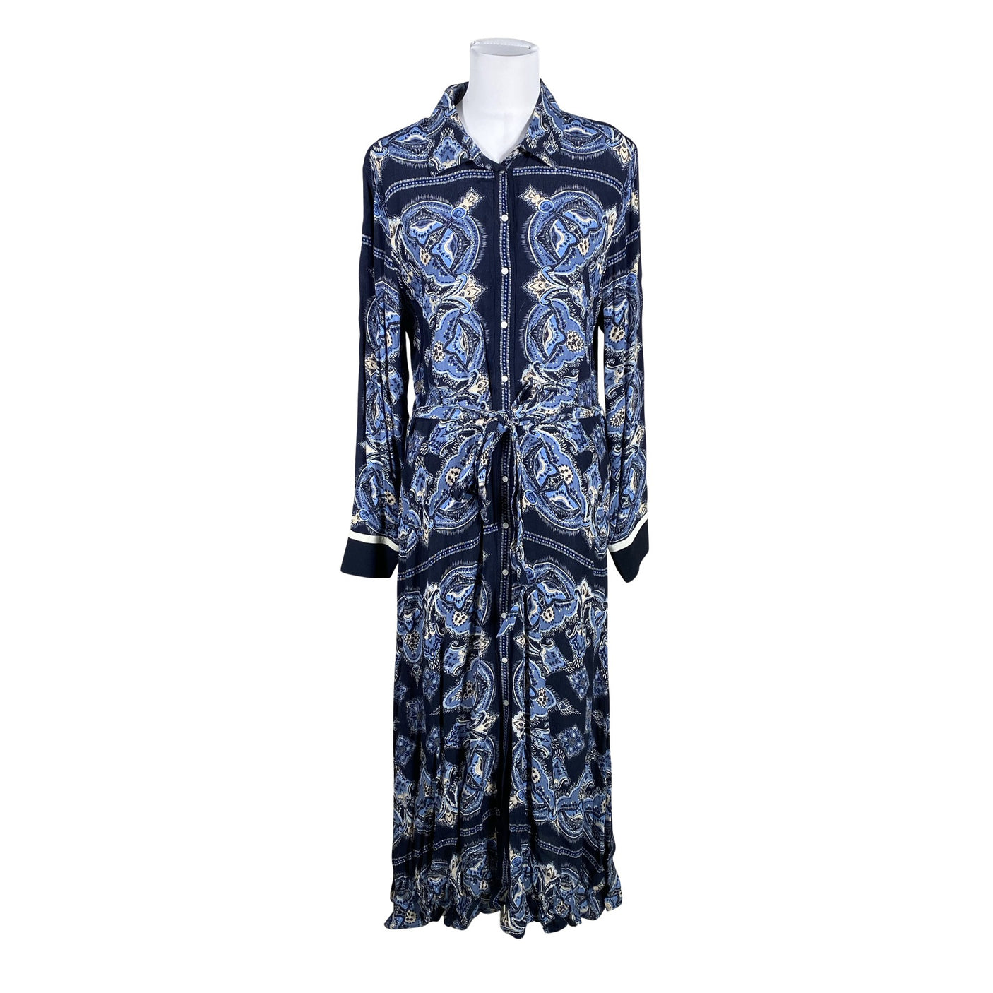 Unisex Part two - Maxi dress, size 42 - Blue (1)