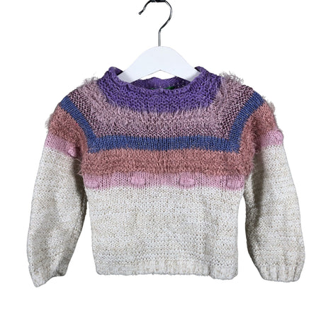 Unisex Benetton - Sweater, size 80 - 86 - White ()