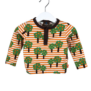 Unisex me&i - Tricot shirt, size 74 - 80 - Orange (1)