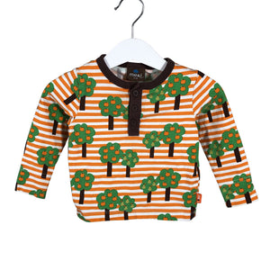 Unisex me&i - Tricot shirt, size 74 - 80 - Orange (2)