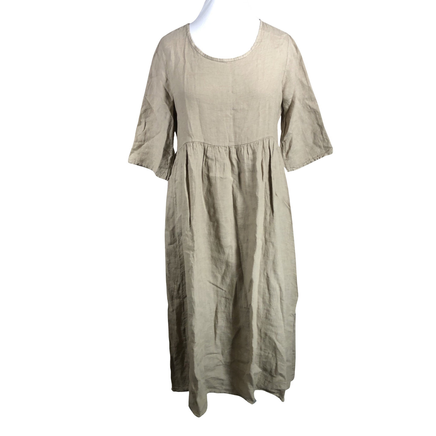 Unisex Puro Lino - Dress, size 42 - Beige (1)