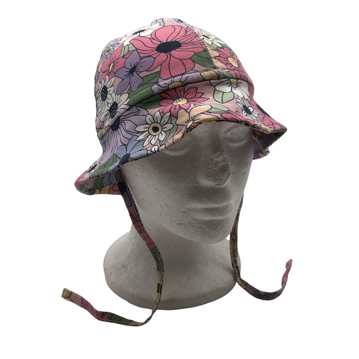 Unisex Polarn O. Pyret - Summer hat, size 46 - 48 cm - Light pink (1)