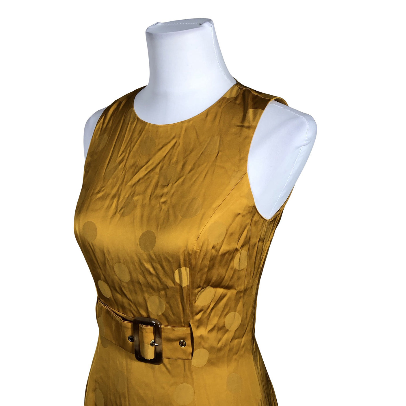 Unisex Ted Baker - Schiffon dress, size 34 - Yellow (2)