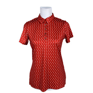 Unisex Catmandoo - Sports shirt, short sleeve, size 38 - Red (1)