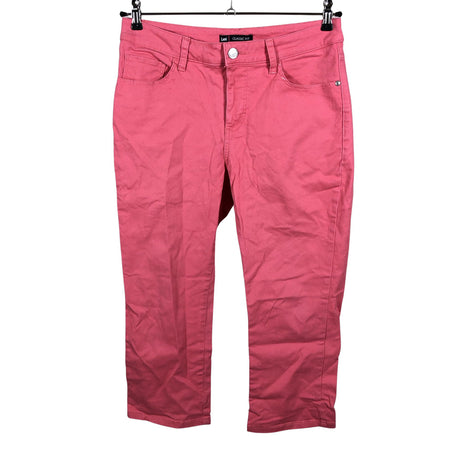 Unisex Lee - Capri jeans, size 38 - Light pink ()