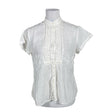 Unisex Gant - Short-sleeved blouse, size 40 - White ()
