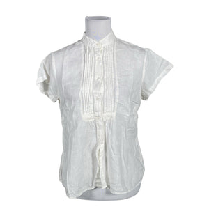 Unisex Gant - Short-sleeved blouse, size 40 - White (1)