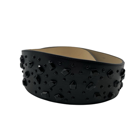 Unisex Diane von Furstenberg - Leather belt, size Ei kokoa - Black ()