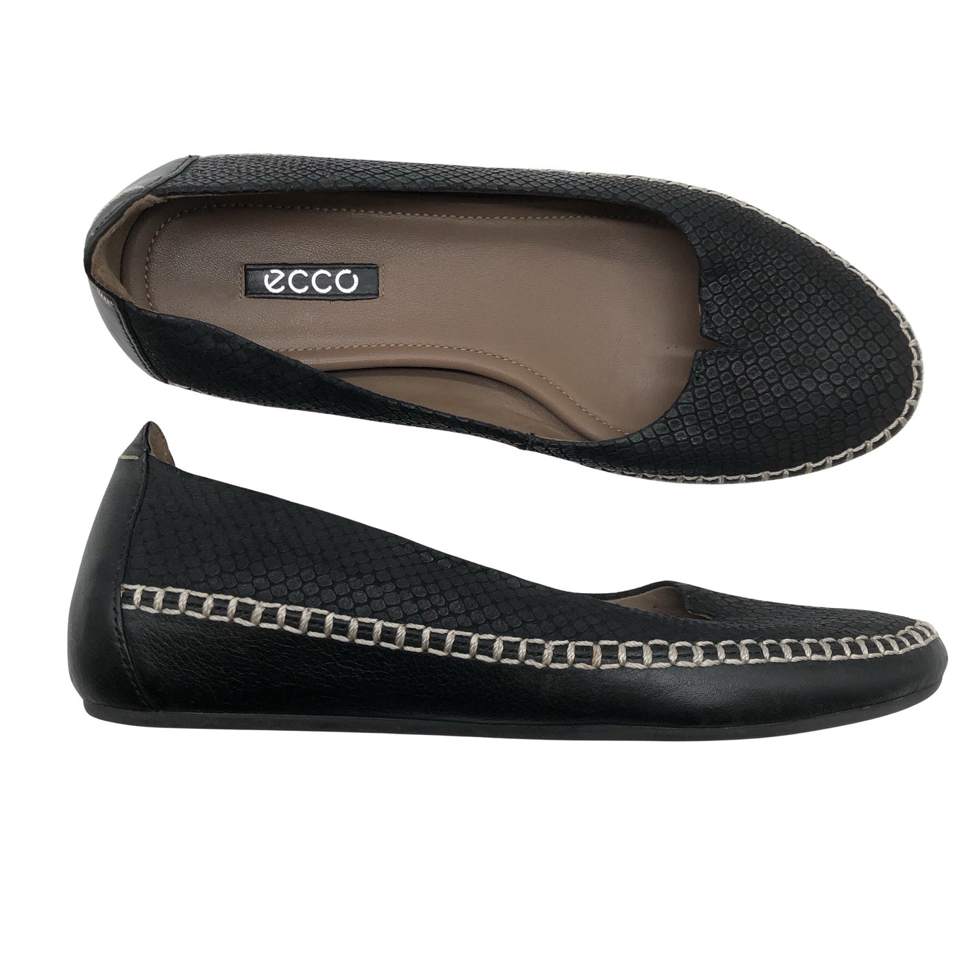 Unisex Ecco - Ballerinas, size 37 - Black (1)