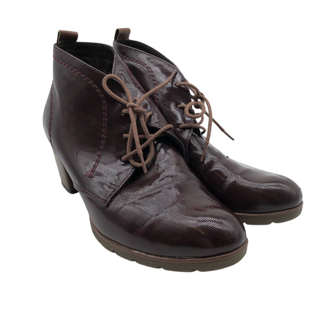 Unisex Marco Tozzi - High heels, size 40 - Wine red (2)