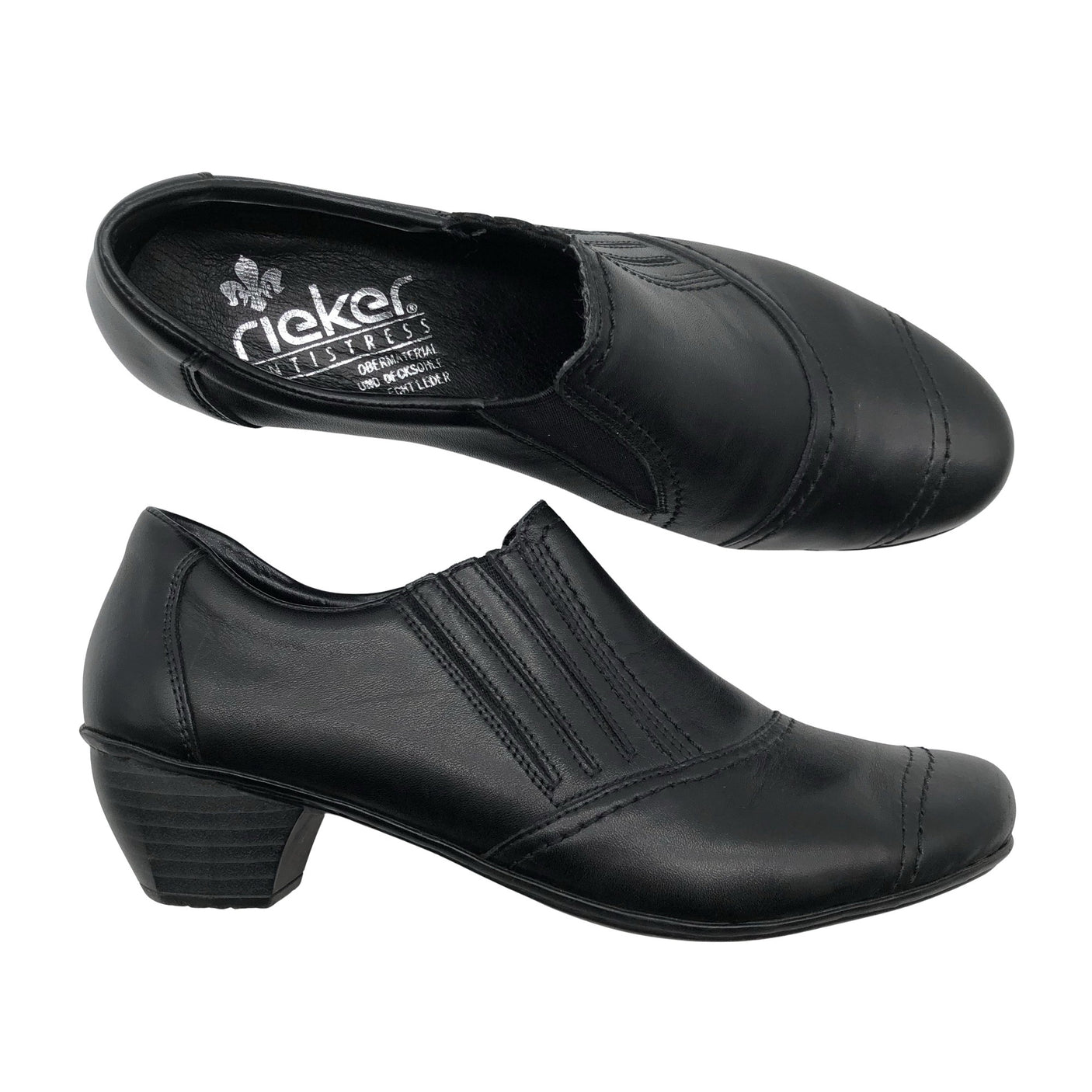 Unisex Rieker - High heels, size 40 - Black (1)