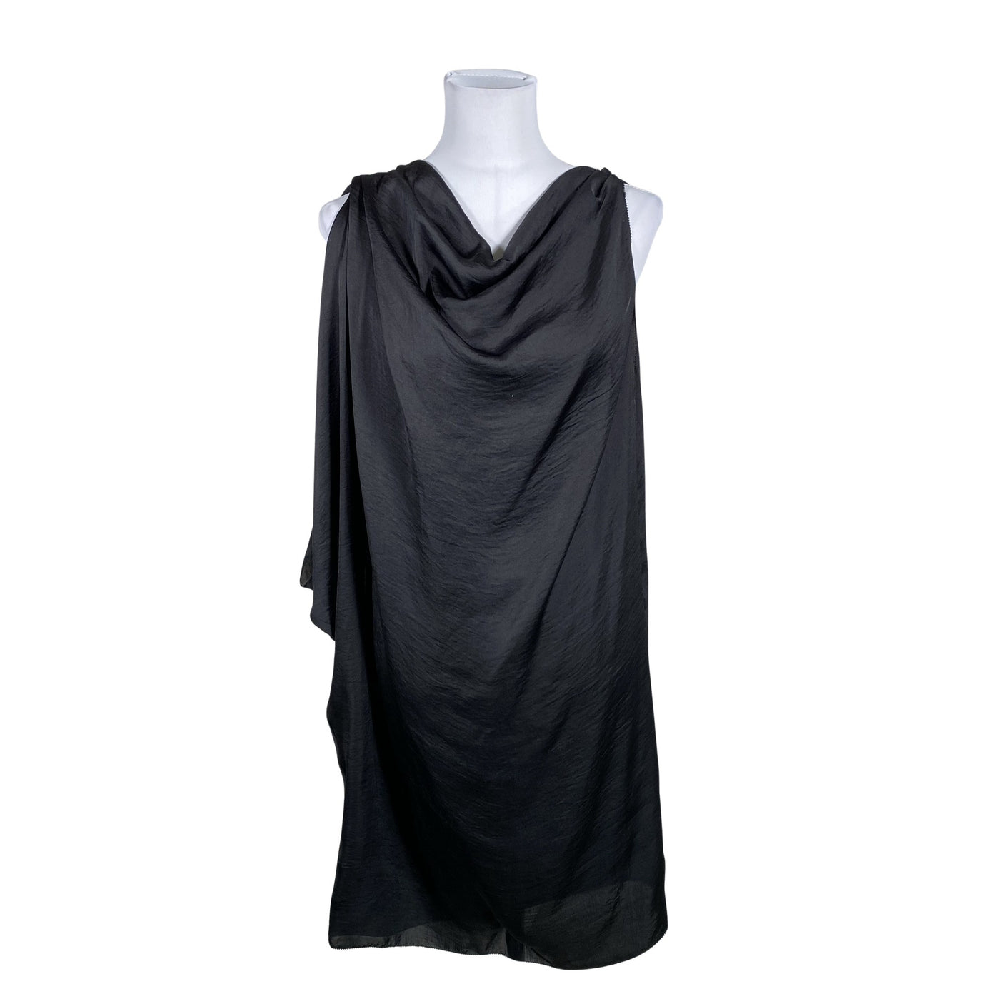 Unisex Selected - Schiffon dress, size 40 - Black (1)