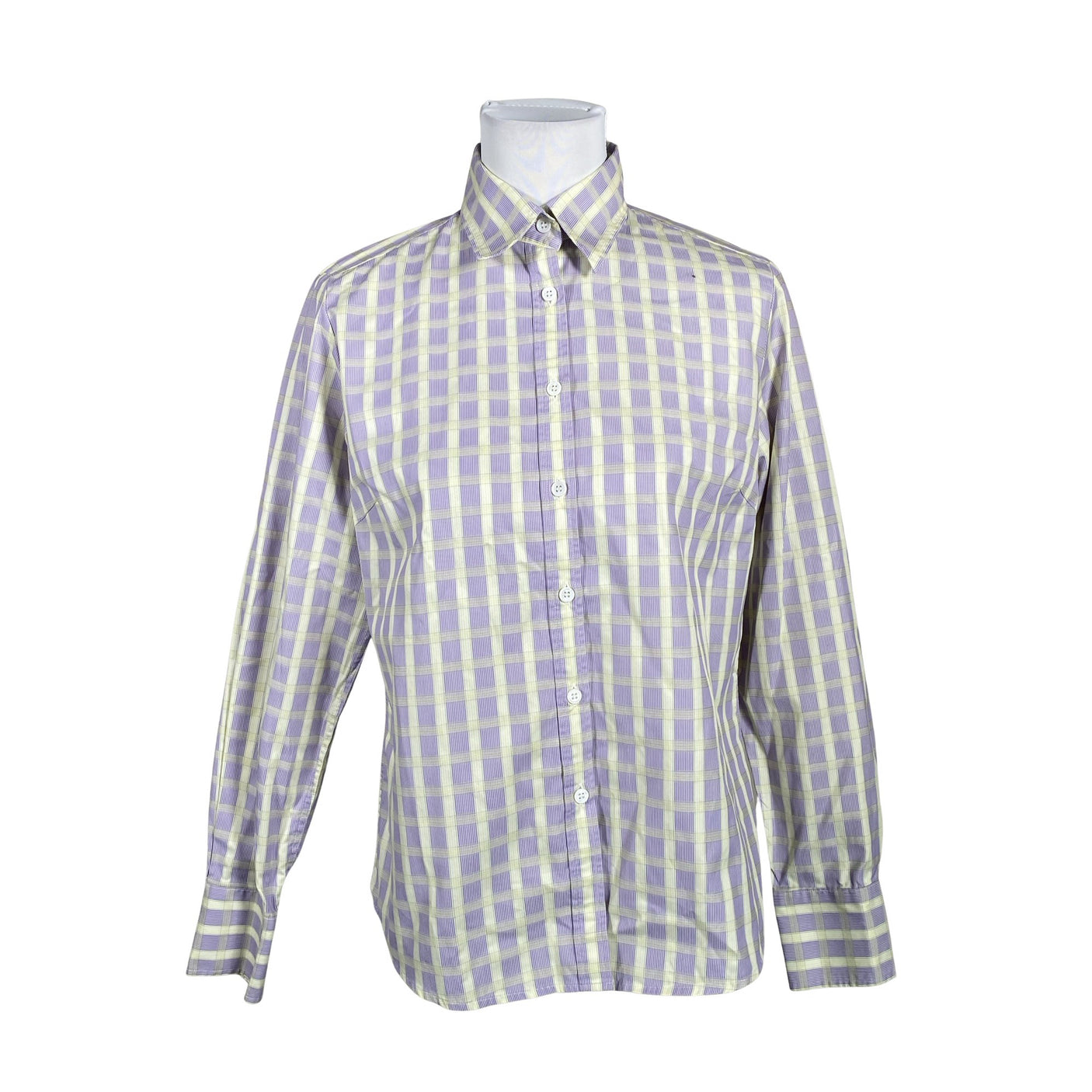 Unisex Stenströms - Collared shirt, size 38 - Violet (1)