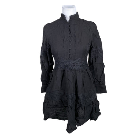 Unisex Y.A.S - Schiffon dress, size 34 - Black ()