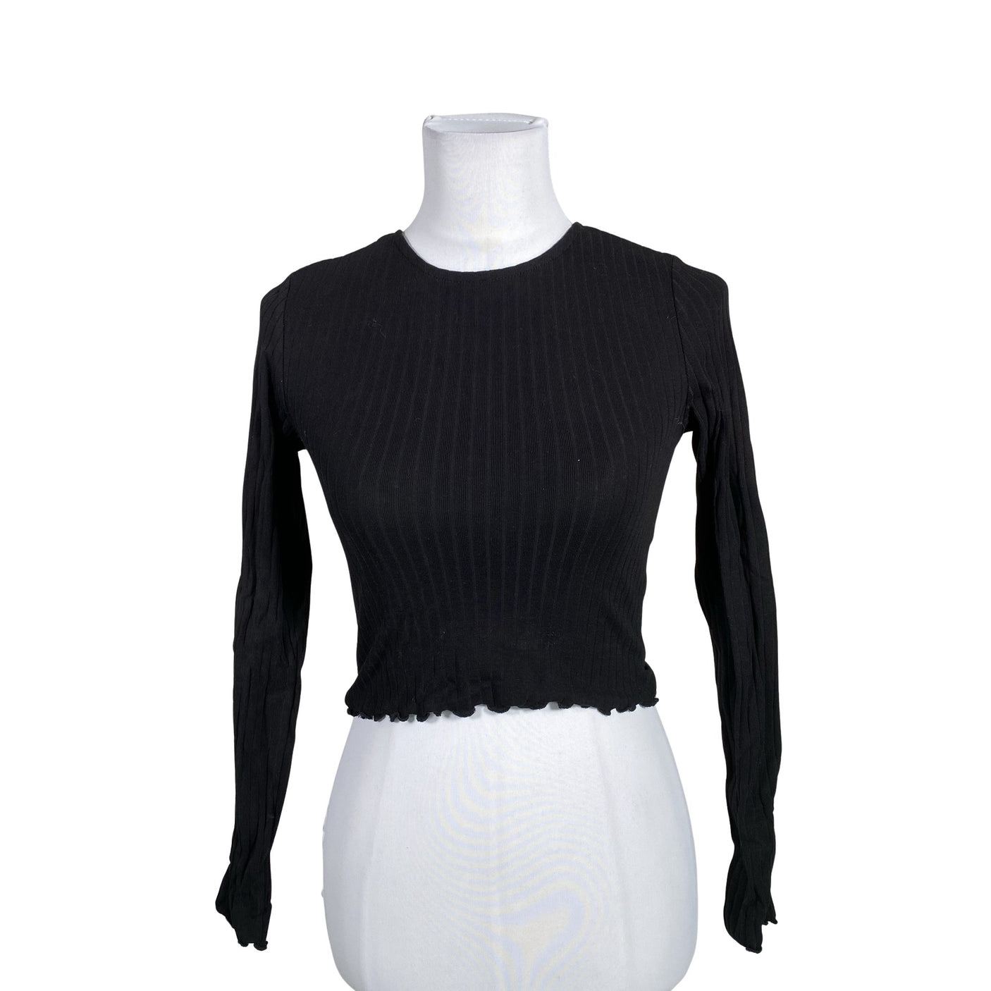 Unisex Even&Odd - Tricot shirt, size 34 - Black (1)