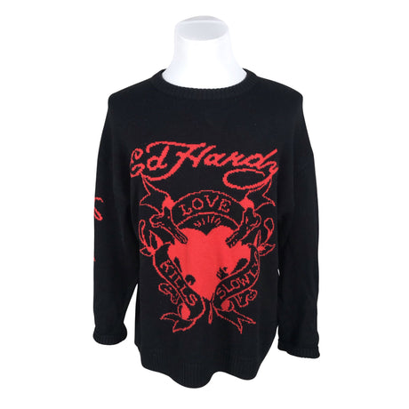 Unisex Ed Hardy - Sweater, size M - Black ()