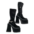 Unisex Sugar Thrillz - Boots, size 36 - Black ()