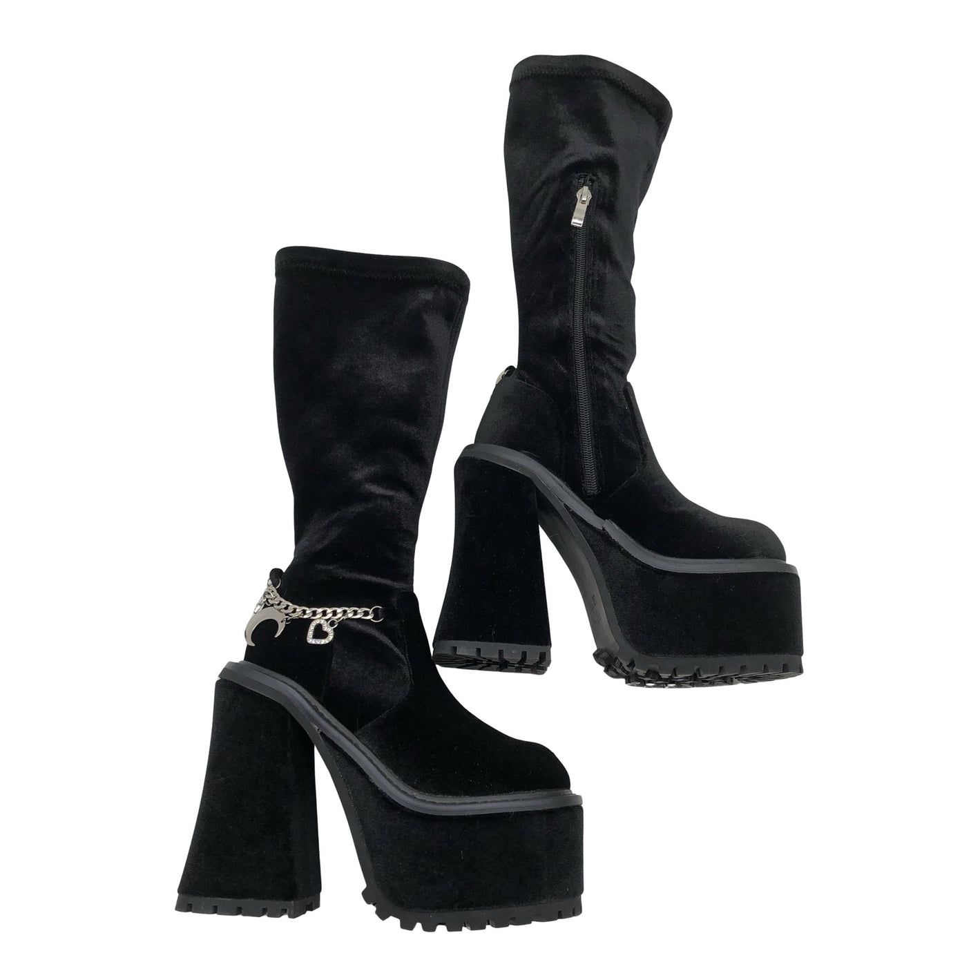 Unisex Sugar Thrillz - Boots, size 36 - Black (1)