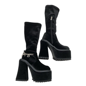 Unisex Sugar Thrillz - Boots, size 36 - Black (1)