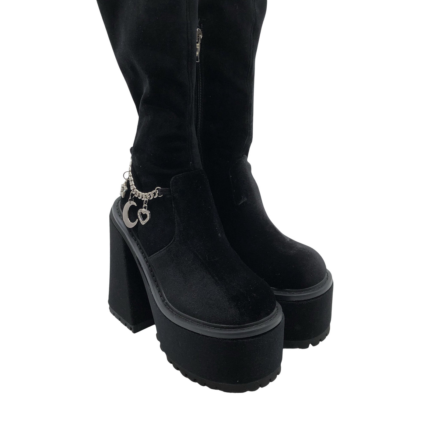 Unisex Sugar Thrillz - Boots, size 36 - Black (2)