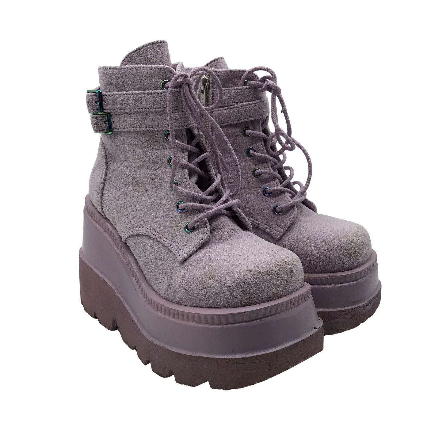 Unisex Demonia - Ankle boots, size 36 - Violet (2)