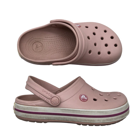 Unisex Crocs - Slip-on shoes, size 37 - Light pink ()