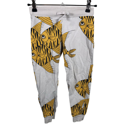 Unisex Mini Rodini - Sweatpants, size 104 - 110 - Beige ()