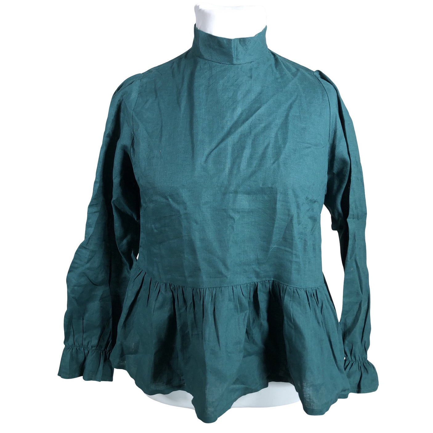 Unisex Linengirls - Blouse, size 42 - Blue (1)
