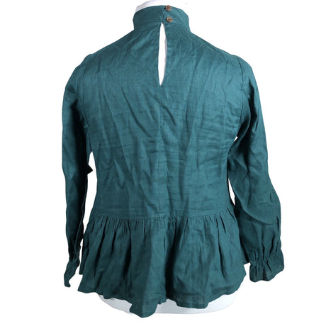 Unisex Linengirls - Blouse, size 42 - Blue (2)