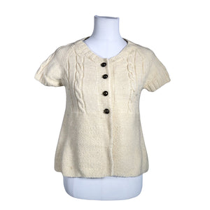 Unisex Handmade - Cardigan, size 36 - Beige (1)