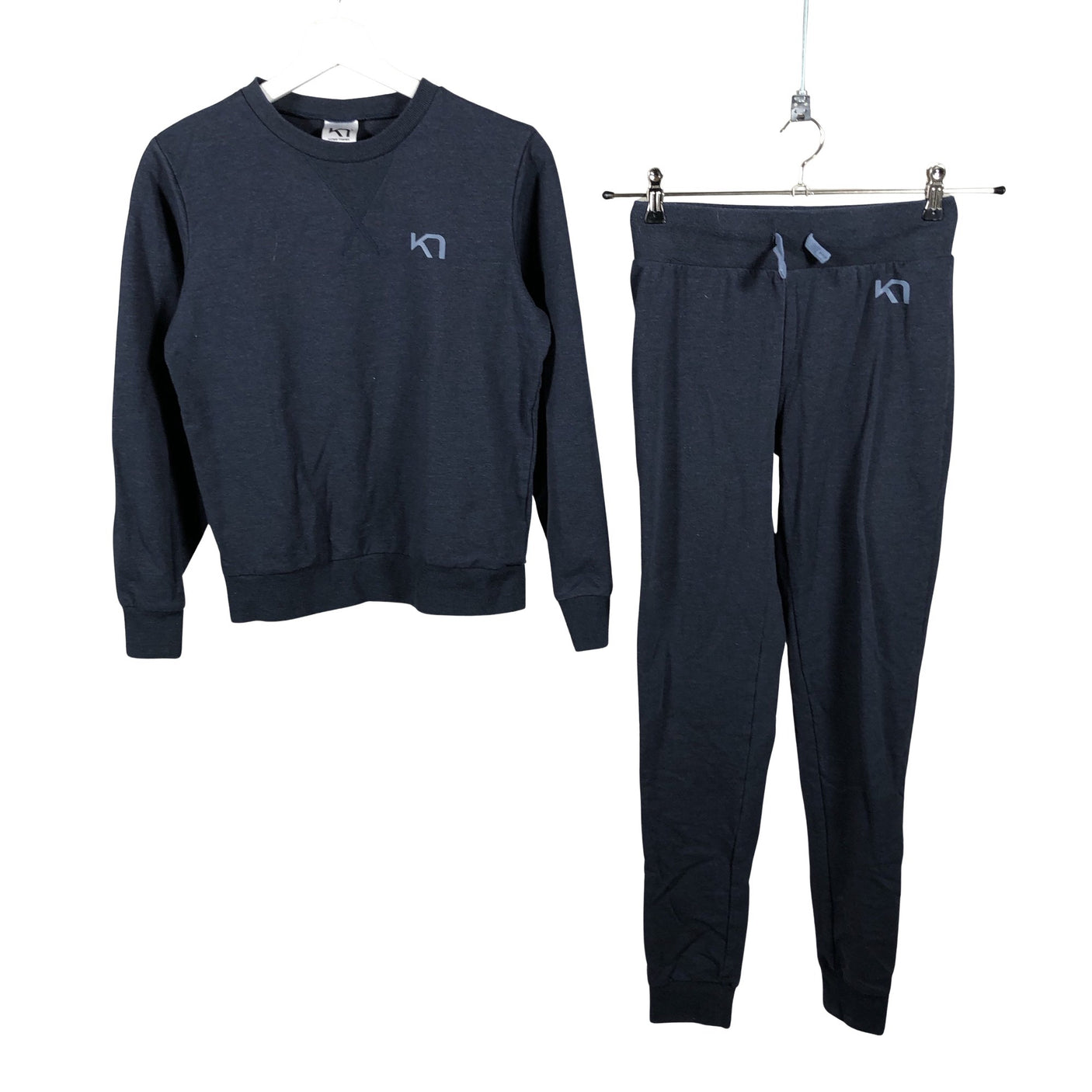 Unisex Kari Traa - Sweatshirt and pants set, size 34 - Blue (1)