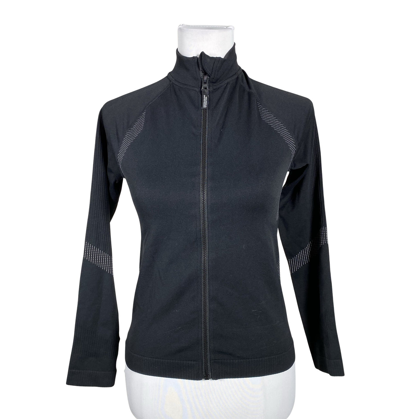 Unisex Benetton - Sports shirt, long sleeve, size 36 - Black (1)
