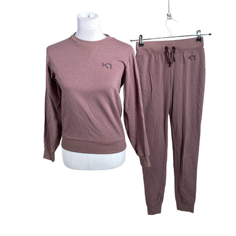 Unisex Kari Traa - Sweatshirt and pants set, size 34 - Violet ()