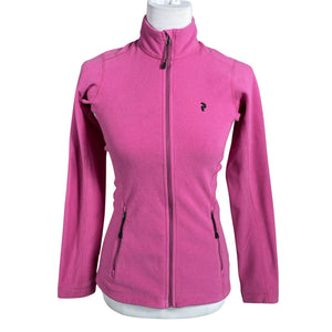 Unisex Peak Performance - Fleece jacket, size 34 - Pink (1)