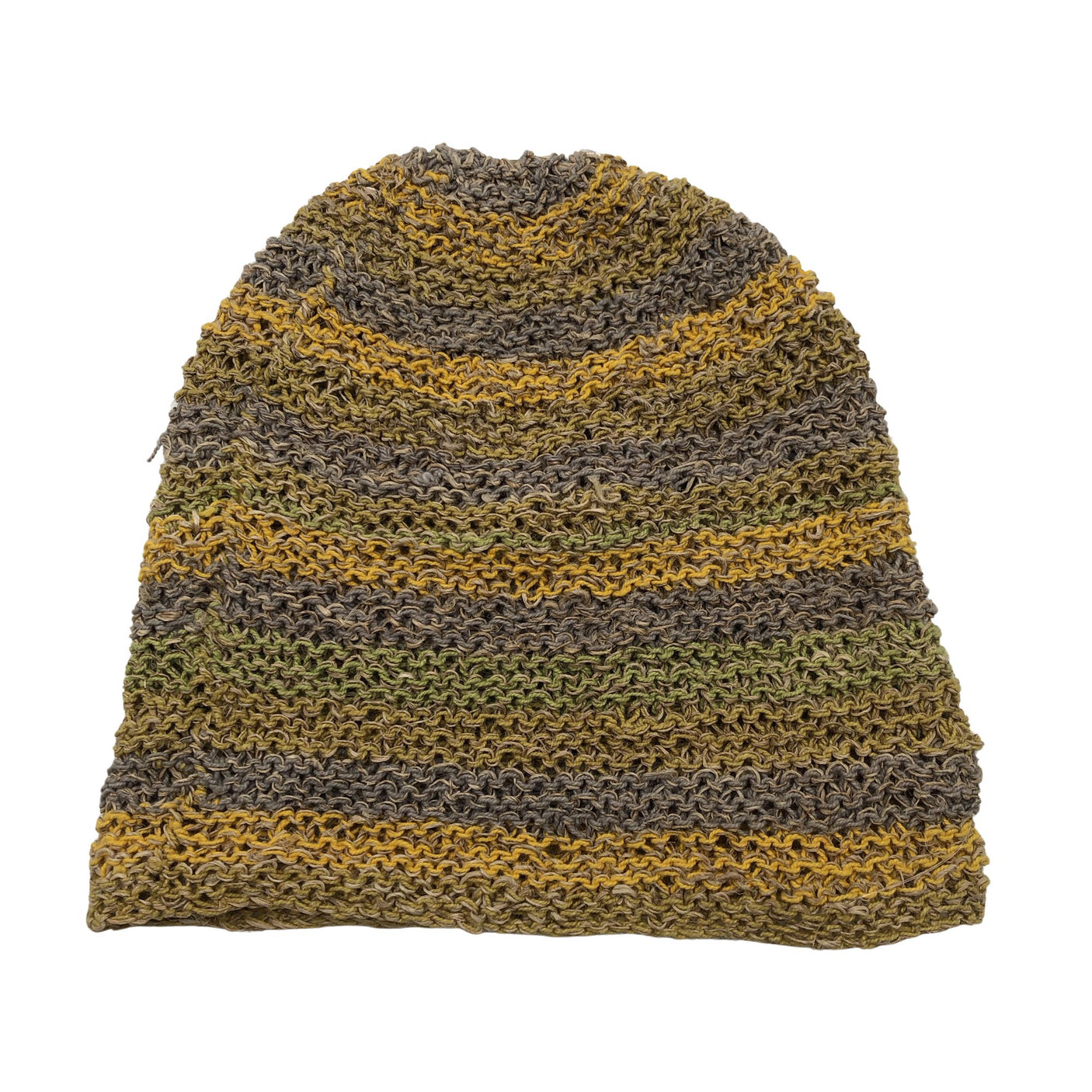 Unisex Handmade - Lightweight beanie, size 54 - 56 cm - Yellow (1)