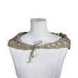 Unisex Handmade - Scarf, size Mini - Beige ()