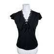Unisex Anna Field - T-shirt, size 38 - Black ()