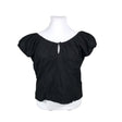 Unisex Hell Bunny - Short-sleeved blouse, size 48 - Black ()