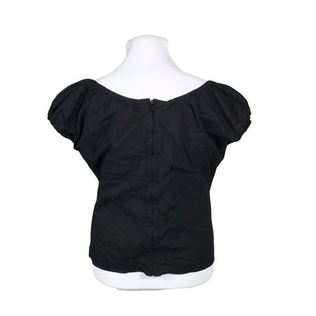 Unisex Hell Bunny - Short-sleeved blouse, size 48 - Black (2)