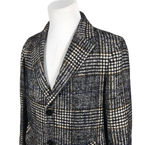 Unisex Sand - Wool coat, size M - Black (3)