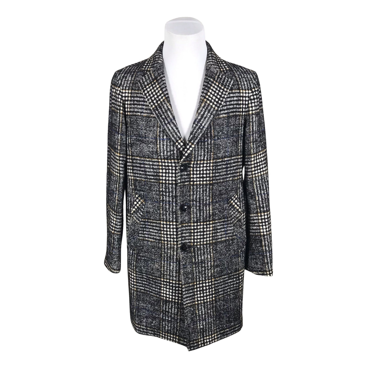 Unisex Sand - Wool coat, size M - Black (2)