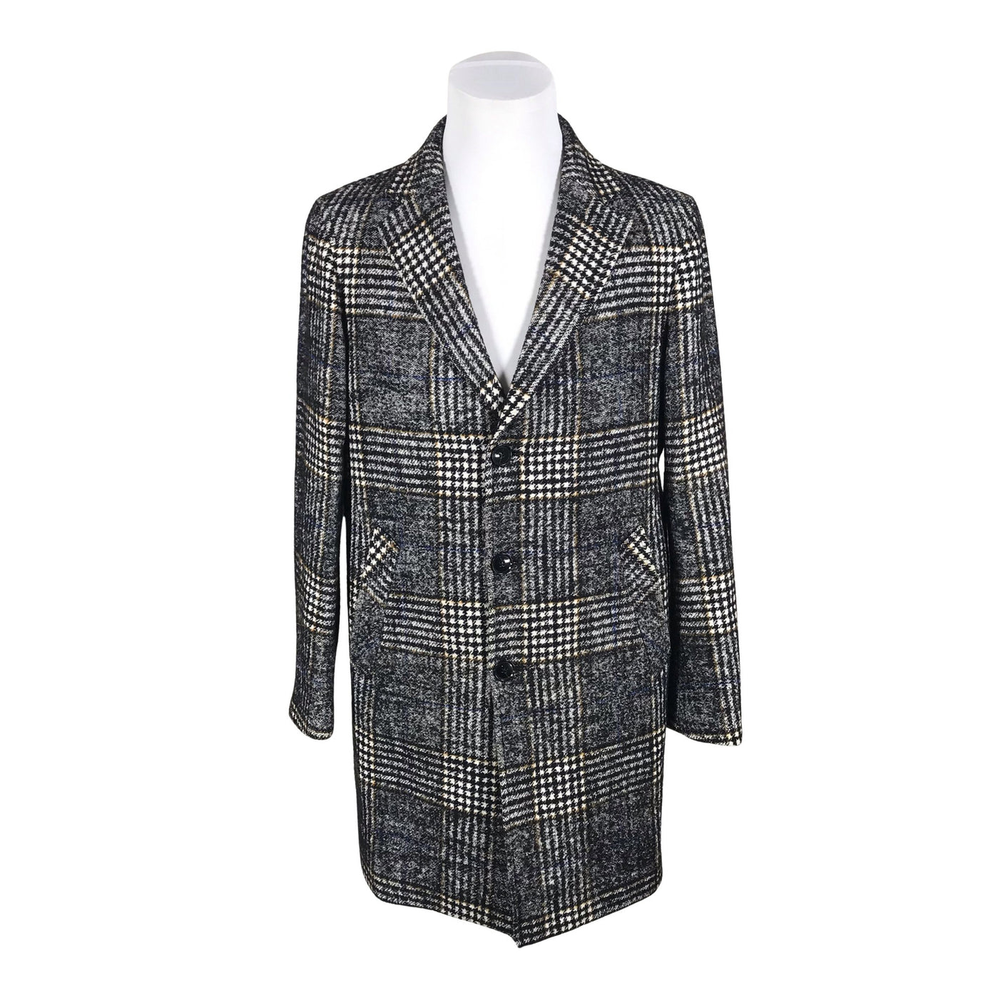 Unisex Sand - Wool coat, size M - Black (1)
