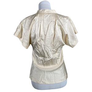 Unisex DAY Birger et Mikkelsen - Short-sleeved blouse, size 36 - Beige (2)