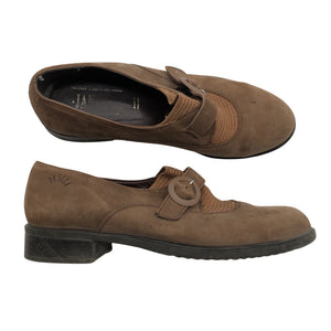 Unisex Janita - Walking shoes, size 40 - Brown (1)
