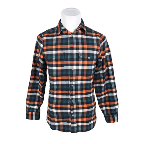 Unisex Tierra - Collared shirt, size S - Orange ()