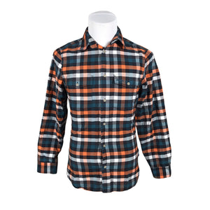 Unisex Tierra - Collared shirt, size S - Orange (2)