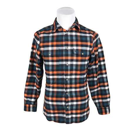 Unisex Tierra - Collared shirt, size S - Orange (2)