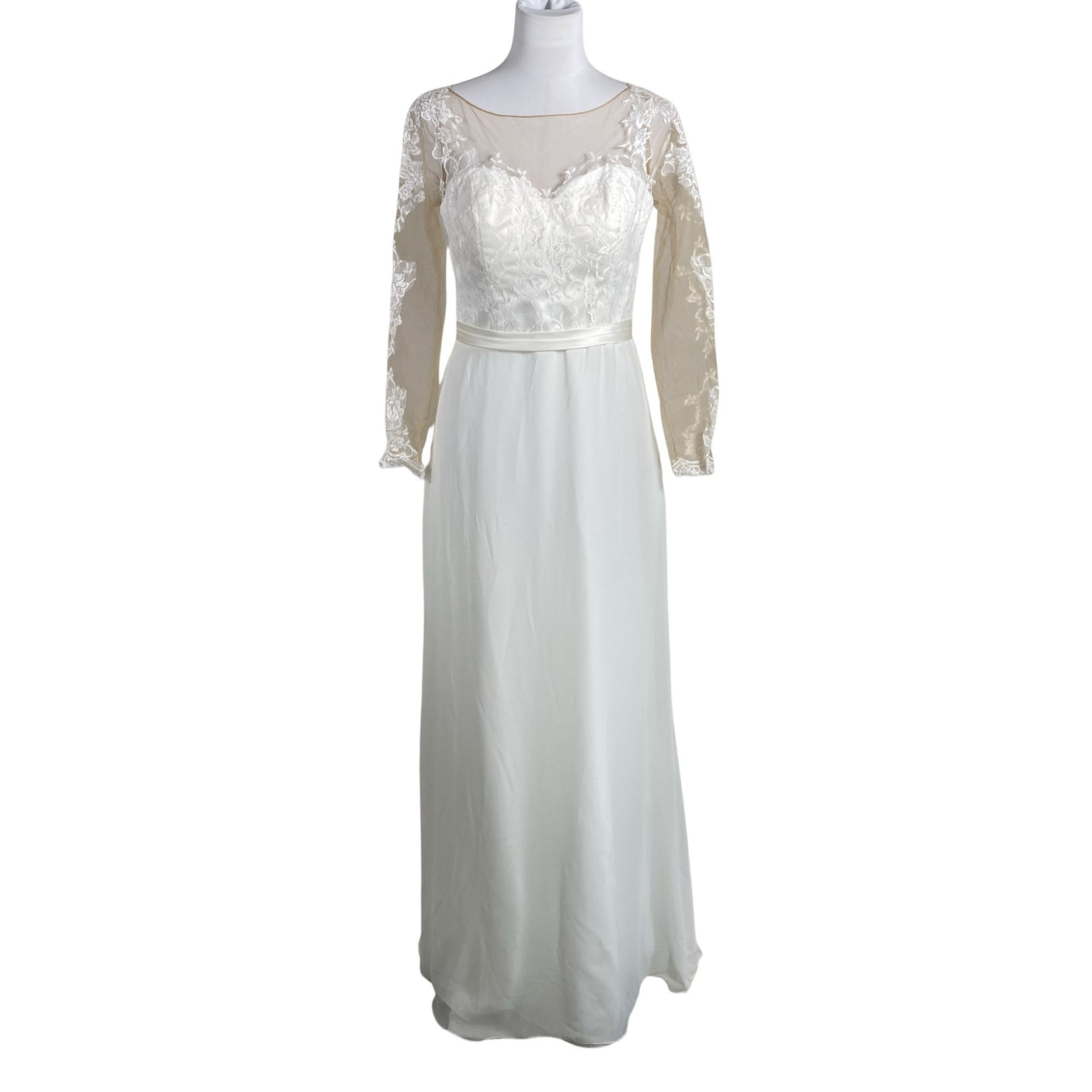 Unisex Blue Moon - Evening dress, size 40 - White (1)