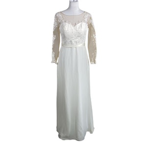 Unisex Blue Moon - Evening dress, size 40 - White (1)