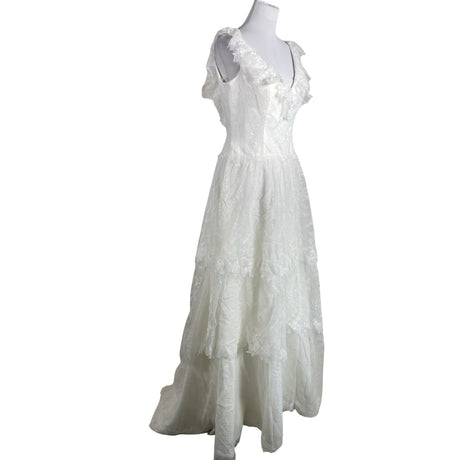Unisex Lilly - Evening dress, size 40 - White (2)